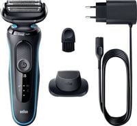 Produktbild: Braun 51-M1200s Folienrasierer Schwarz, Blau
