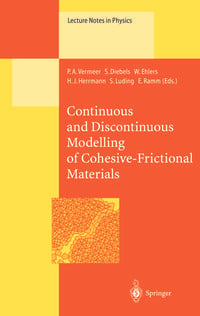 Produktbild: Continuous and Discontinuous Modelling of Cohesive-Frictional Materials