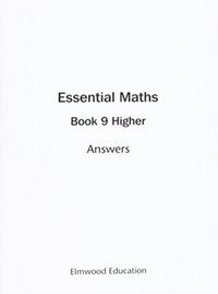 Produktbild: Essential Maths 9 Higher Answers