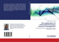 Produktbild: The application of international human resource management