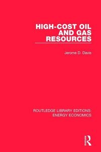 Produktbild: Davis, J: High-cost Oil and Gas Resources