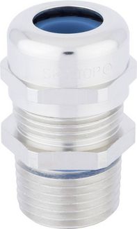 Produktbild: LAPP 53113704 Kabelverschraubung mit Zugentlastung, k&auml;ltebest&auml;ndig, UV-best&auml;ndig 1" Messing Messing 1 St.