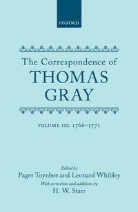 Produktbild: Correspondence Of Thomas Gray
