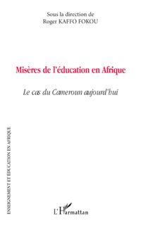 Produktbild: Mis&egrave;res de l'&eacute;ducation en Afrique