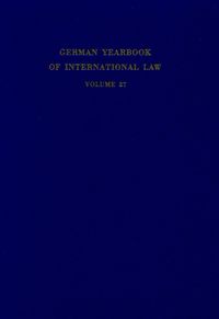 Produktbild: German Yearbook of International Law - Jahrbuch f&uuml;r Internationales Recht.