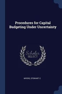 Produktbild: Procedures for Capital Budgeting Under Uncertainty