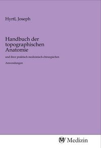 Produktbild: Handbuch der topographischen Anatomie