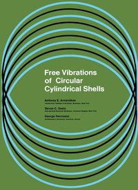 Produktbild: Free Vibrations of Circular Cylindrical Shells