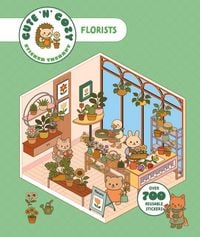 Produktbild: Cute 'n' Cozy Sticker Therapy: Flower Shop