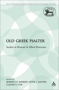 Produktbild: The Old Greek Psalter