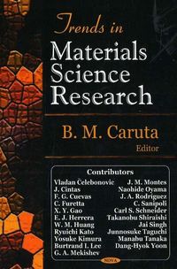 Produktbild: Trends in Materials Science Research
