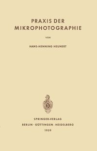 Produktbild: Praxis der Mikrophotographie