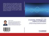 Produktbild: E-Learning, Challenges and Impact on Education