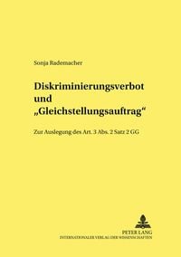 Produktbild: Diskriminierungsverbot und &laquo;Gleichstellungsauftrag&raquo;