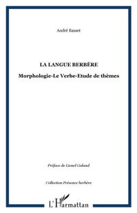Produktbild: Langue berbere morphologie leverbe