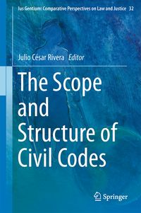 Produktbild: The Scope and Structure of Civil Codes