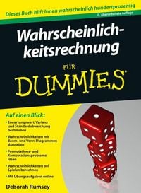 Produktbild: Wahrscheinlichkeitsrechnung f&uuml;r Dummies