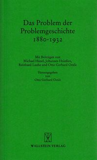 Produktbild: Das Problem der Problemgeschichte 1880 - 1932