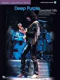 Produktbild: Deep Purple - Greatest Hits a Step-By-Step Breakdown of the Guitar Style and Techniques of Ritchie Blackmore Book/Online Audio