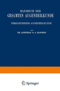 Produktbild: Handbuch der Gesamten Augenheilkunde