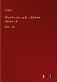 Produktbild: Abhandlungen zur Geschichte der Mathematik