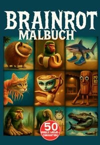 Produktbild: Brainrot Malbuch