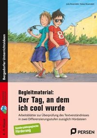 Produktbild: Begleitmaterial: Der Tag, an dem ich cool wurde