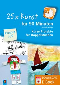 Produktbild: 25 x Kunst f&uuml;r 90 Minuten - Klasse 3/4