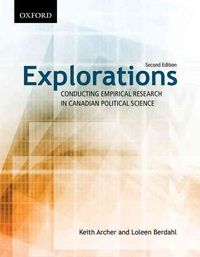 Produktbild: Explorations: Conducting Empirical Research in Canadian Political Science