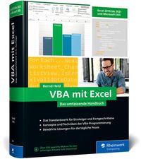 VBA mit Excel von Bernd Held