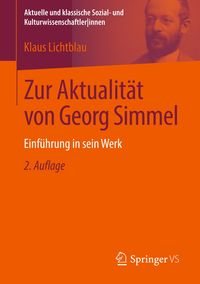 Bild vom Artikel Zur Aktualität von Georg Simmel vom Autor Klaus Lichtblau