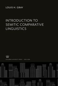 Produktbild: Introduction to Semitic Comparative Linguistics