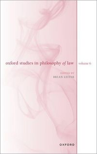 Produktbild: Oxford Studies in Philosophy of Law