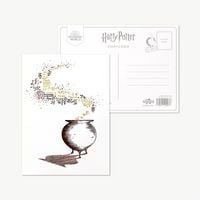 Produktbild: Zauberb&uuml;cher: Detail aus "Zaubertr&auml;nke f&uuml;r Fortgeschrittene - Edition II" Postkarte