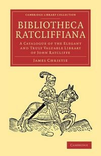 Produktbild: Bibliotheca Ratcliffiana