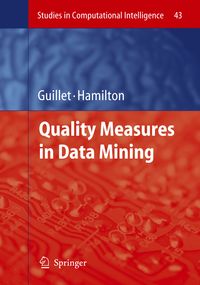 Produktbild: Quality Measures in Data Mining