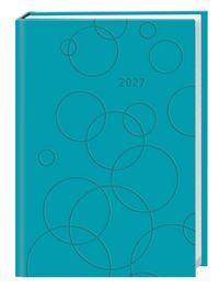 Produktbild: Kalenderbuch A6 blau 2027