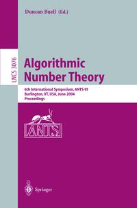 Produktbild: Algorithmic Number Theory