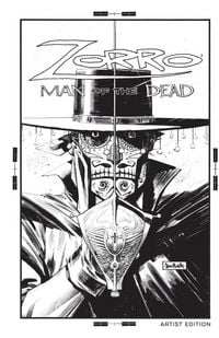 Produktbild: Zorro: Man of the Dead Artist Edition