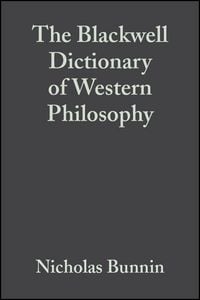 Produktbild: The Blackwell Dictionary of Western Philosophy