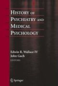 Produktbild: History of Psychiatry and Medical Psychology