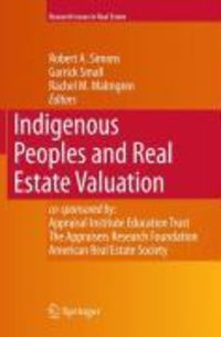 Produktbild: Indigenous Peoples and Real Estate Valuation