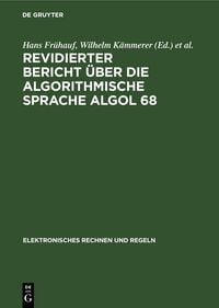 Produktbild: Revidierter Bericht &uuml;ber die algorithmische Sprache Algol 68