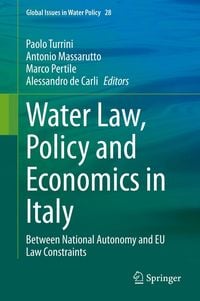 Produktbild: Water Law, Policy and Economics in Italy