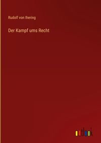 Produktbild: Der Kampf ums Recht