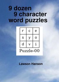 Produktbild: 9 dozen 9 character word puzzles