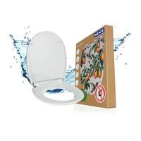 Produktbild: WC-Sitz Mod. Alberola, Toilettensitz mit Absenkautomatik und Relief-Druck