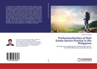 Produktbild: Professionalization of Real Estate Service Practice in the Philippines