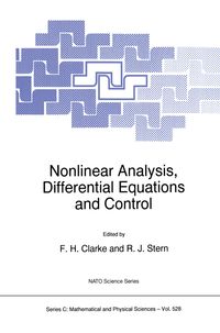 Produktbild: Nonlinear Analysis, Differential Equations and Control