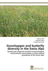 Produktbild: Grasshopper and butterfly diversity in the Swiss Alps